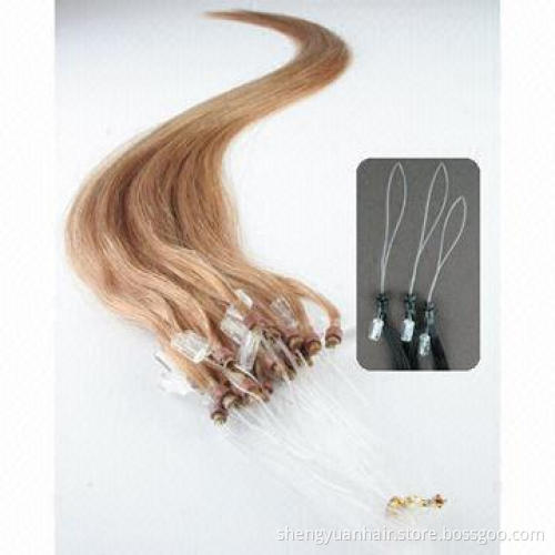 Grade AAA 100% Human Hair Micro Loop Hair Extensions